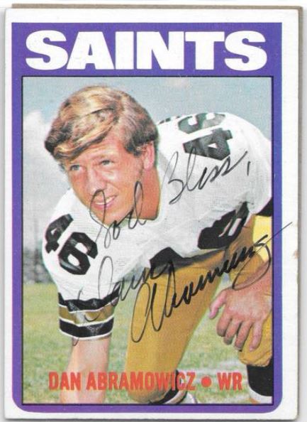 Dan Abramowicz - New Orleans Saints
