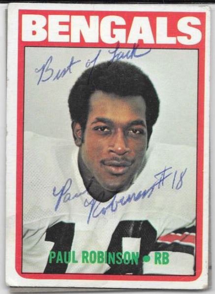 Paul Robinson - Cincinnati Bengals