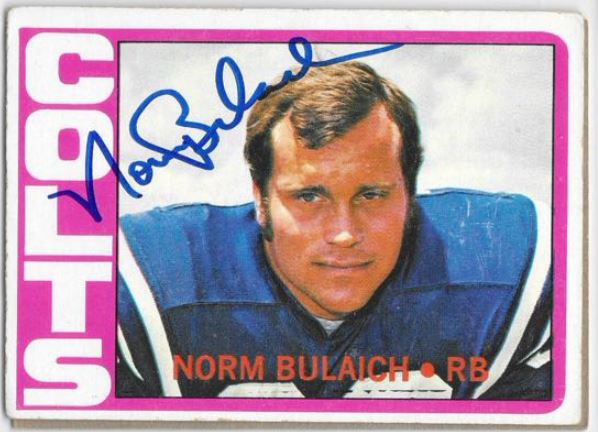Norm Bulaich - Baltimore Colts