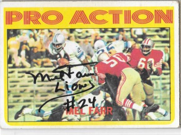 Mel Farr - Detroit Lions