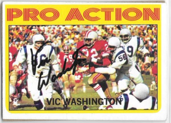 Vic Washington - San Francisco 49ers