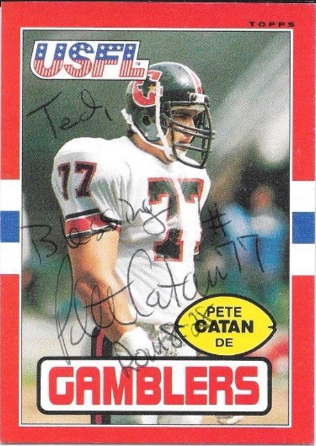 Pete Catan - Houston Gamblers