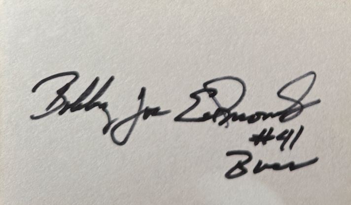 Bobby~Joe Edmonds - Seattle Seahawks