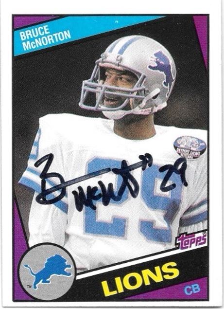 Bruce McNorton - Detroit Lions