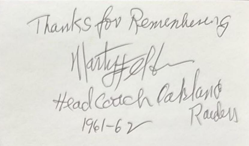 Marty Feldman - Oakland Raiders