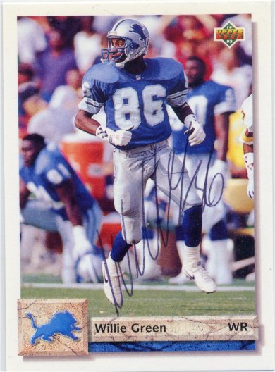 Willie Green - Detroit Lions