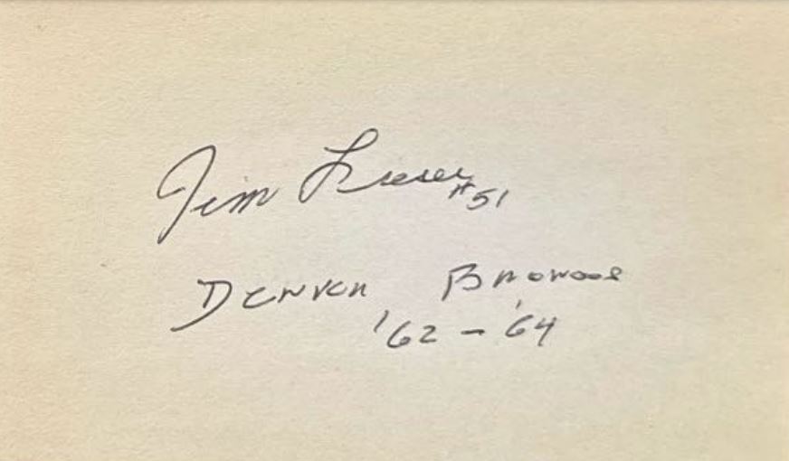 Jim Fraser - Denver Broncos