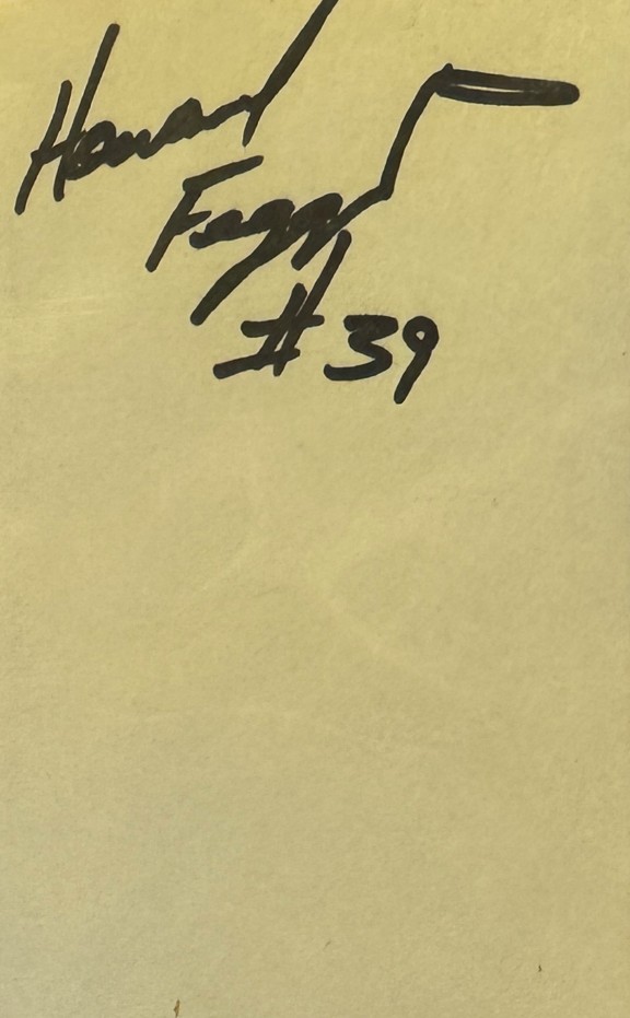 Howard Feggins - New England Patriots