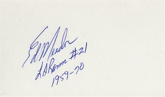 Ed Meador - Los Angeles Rams