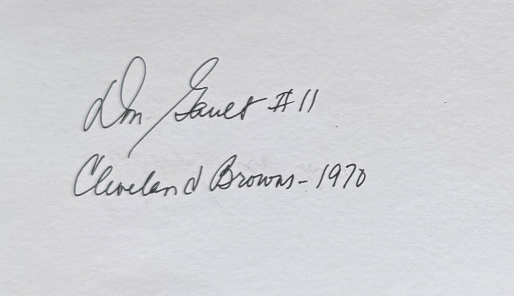 Don Gault - Cleveland Browns