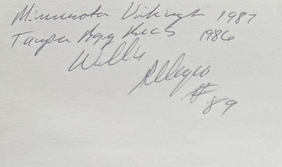 Willie Gillespie - Tampa Bay Buccaneers