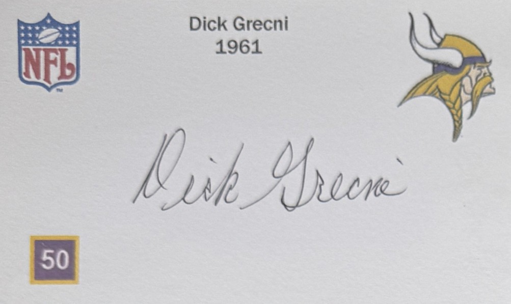 Dick Grecni - Minnesota Vikings