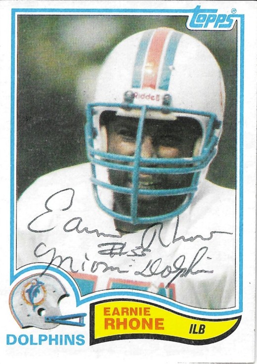 Earnie Rhone - Miami Dolphins