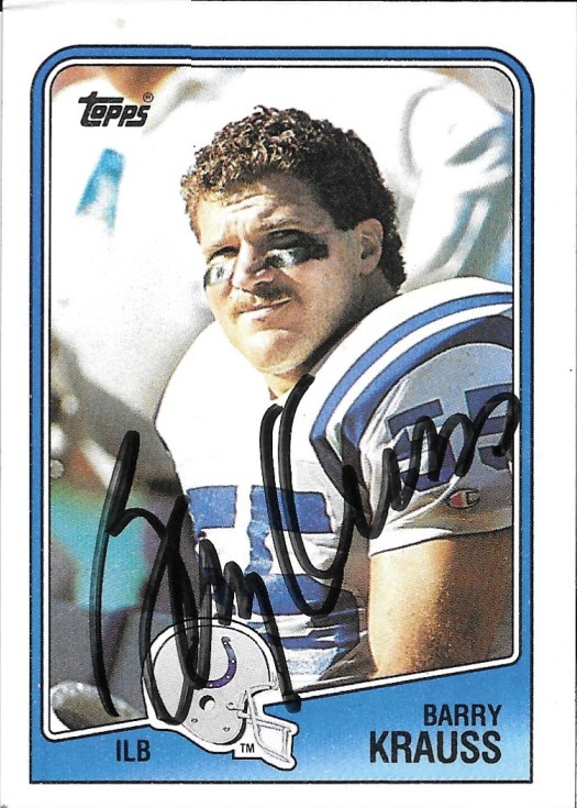 Barry Krauss - Indianapolis Colts
