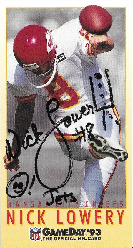 Nick Lowery - Kansas City Chiefs