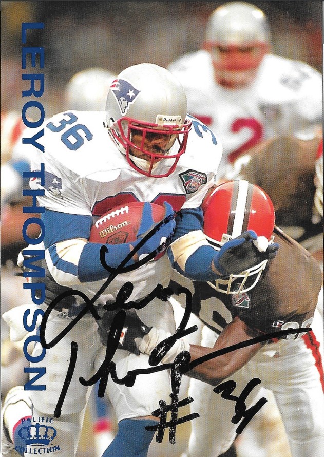 Leroy Thompson - New England Patriots