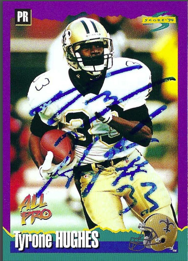 Tyrone Hughes - New Orleans Saints
