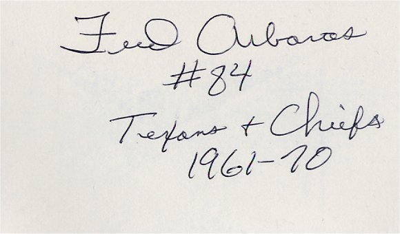 Fred Arbanas - Dallas Texans