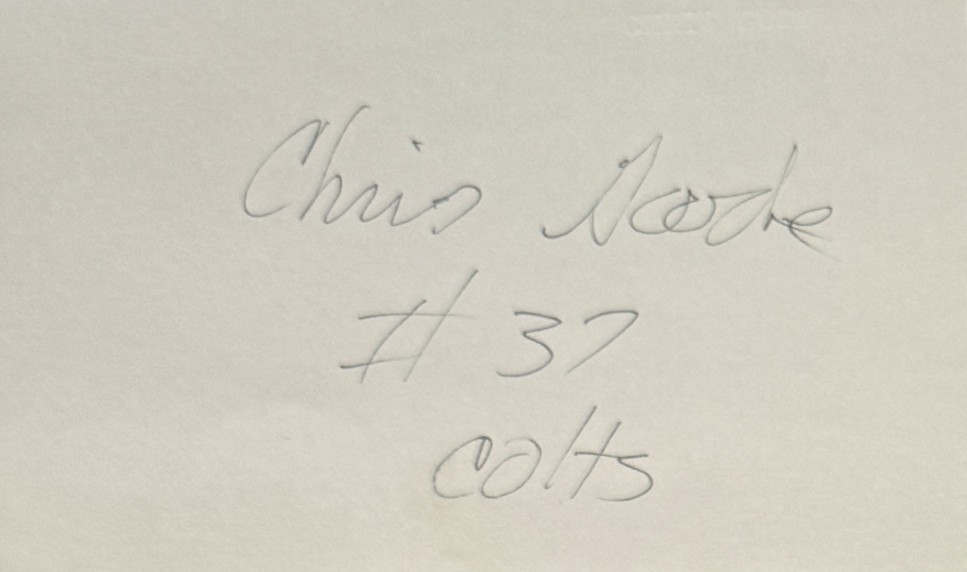 Chris Goode - Indianapolis Colts