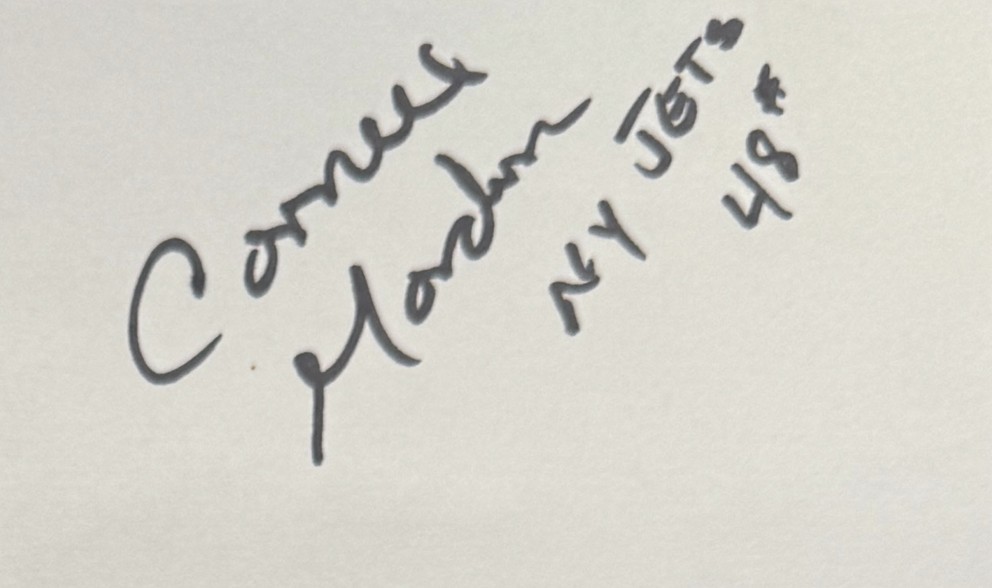 Cornell Gordon - New York Jets