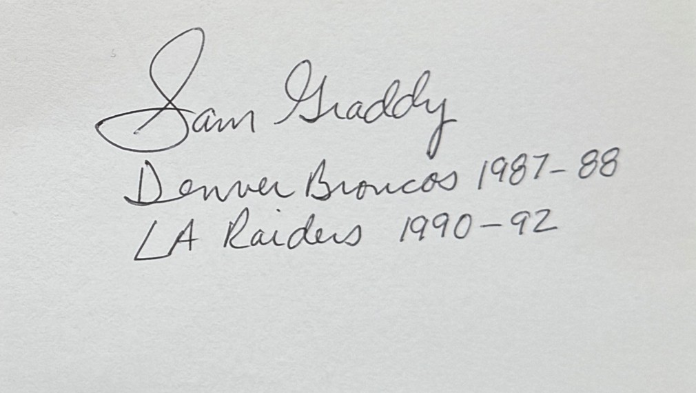 Sam Graddy - Denver Broncos