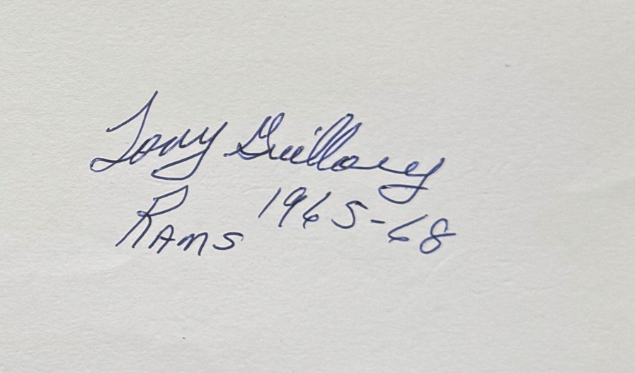 Tony Guillory - Los Angeles Rams