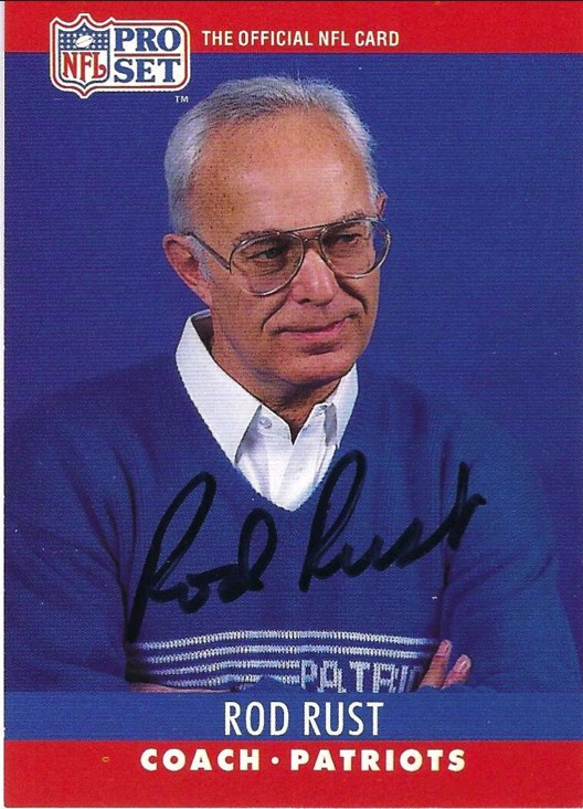 Rod Rust - New England Patriots