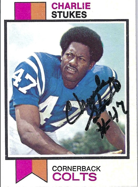 Charlie Stukes - Baltimore Colts