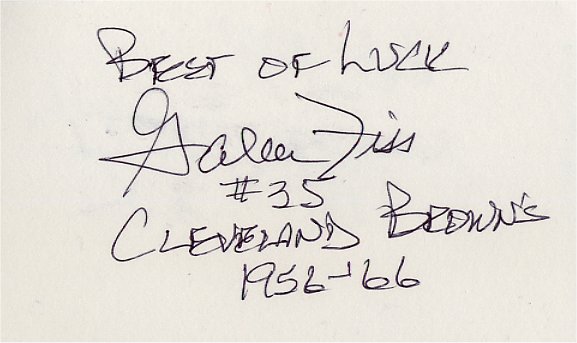 Galen Fiss - Cleveland Browns