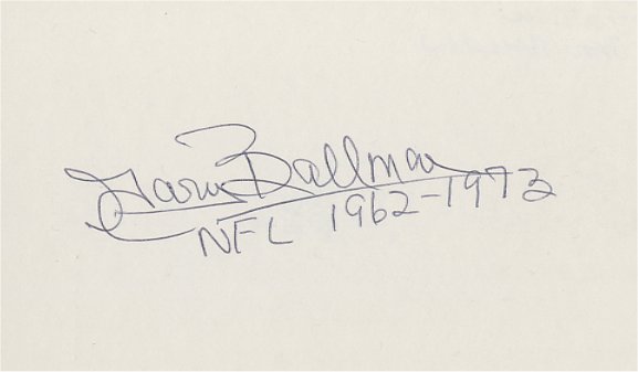 Gary Ballman (D) - Pittsburgh Steelers