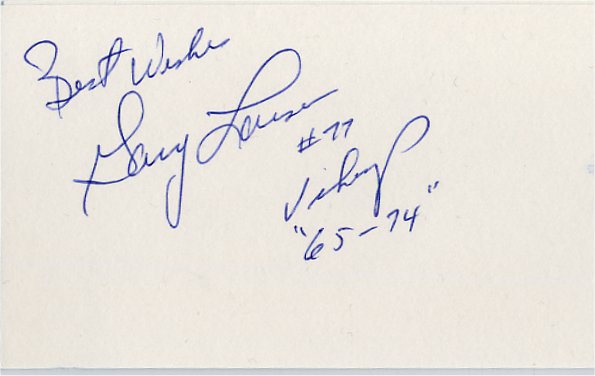 Gary Larsen - Los Angeles Rams