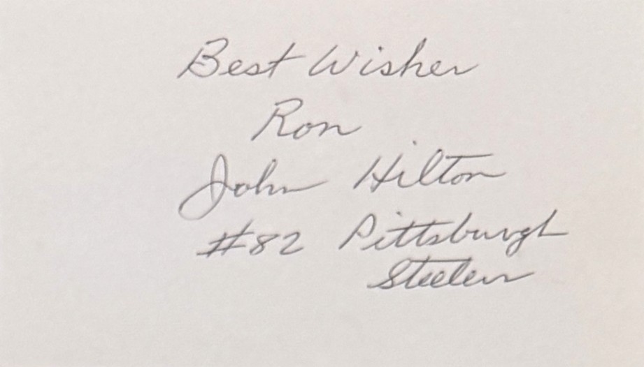 John Hilton - Pittsburgh Steelers