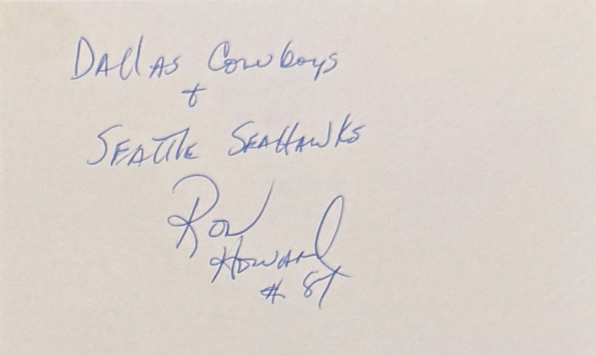 Ron Howard - Dallas Cowboys
