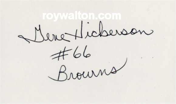 Gene Hickerson