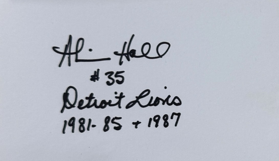 Alvin Hall - Los Angeles Rams