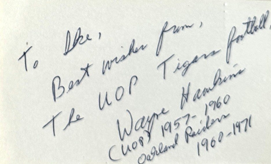 Wayne Hawkins - Oakland Raiders