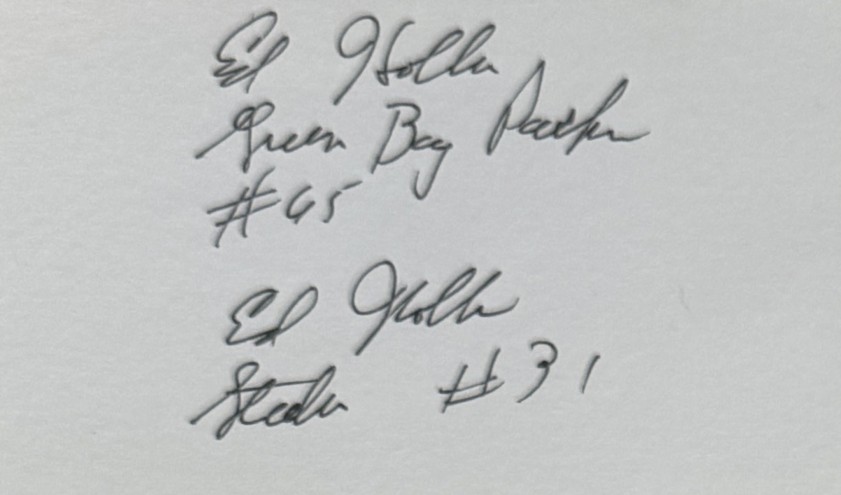 Ed Holler - Pittsburgh Steelers