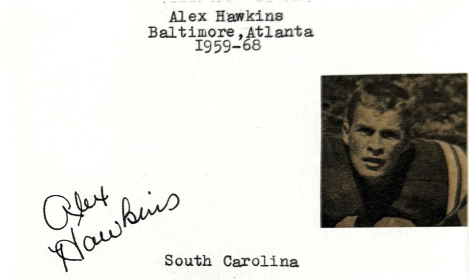 Alex Hawkins - Baltimore Colts