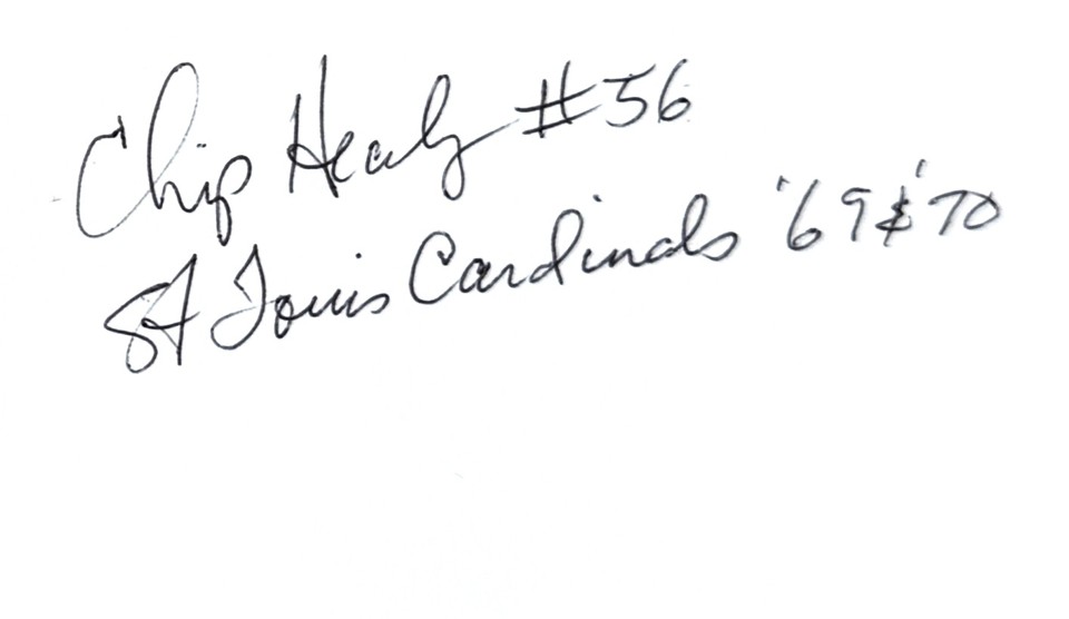 Chip Healy - St Louis Cardinals