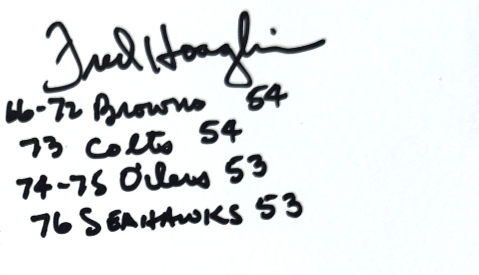 Fred Hoaglin - Cleveland Browns