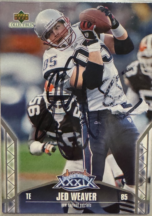 Jed Weaver - New England Patriots