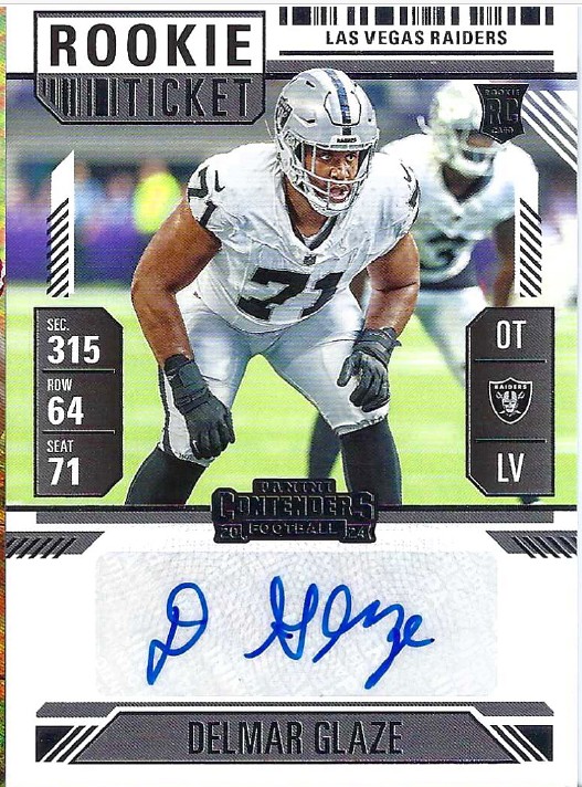 Delmar Glaze - Las Vegas Raiders