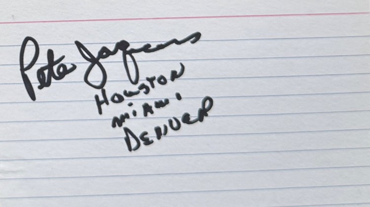 Pete Jaquess - Houston Oilers