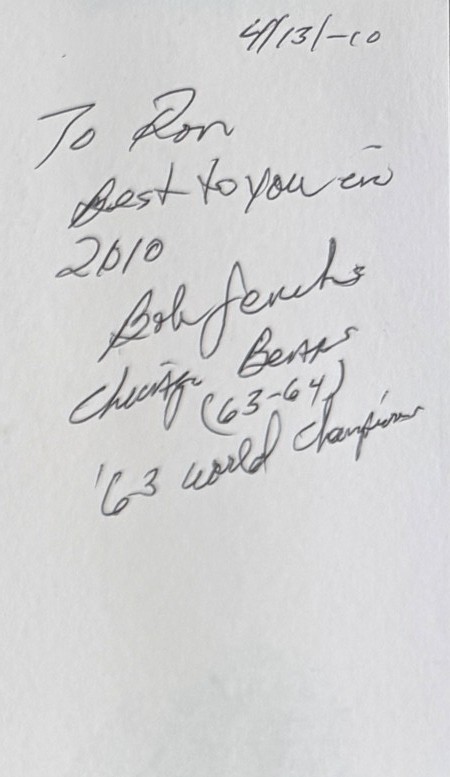 Bob Jencks - Chicago Bears