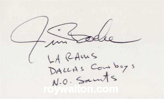 Jim Boeke - Los Angeles Rams