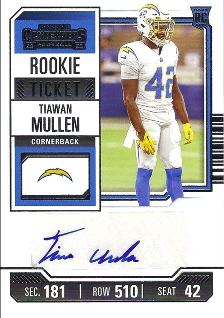 Tiawan Mullen - Los Angeles Chargers