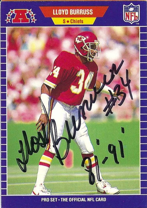 Lloyd Burruss - Kansas City Chief