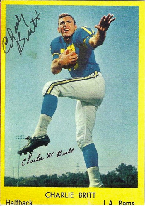Charley Britt - Los Angeles Rams