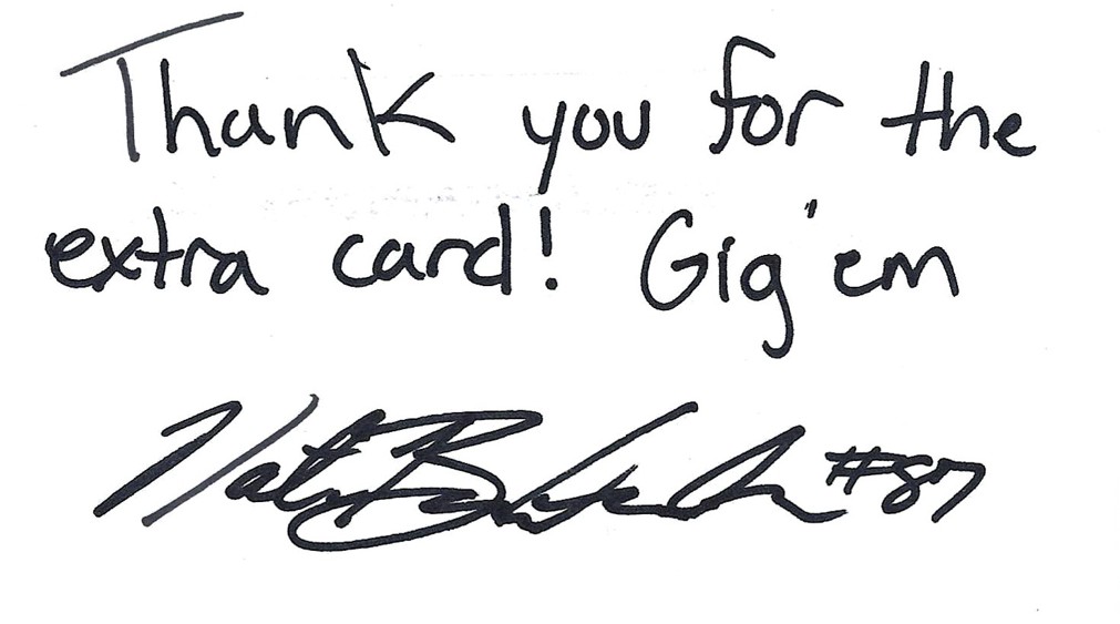 Nate Boerkircher - Texas A&M Aggies