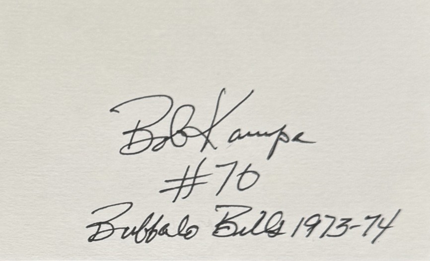 Bob Kampa - Buffalo Bills